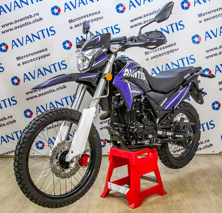 Мотоцикл Avantis MT250 (172 FMM) с ПТС синий