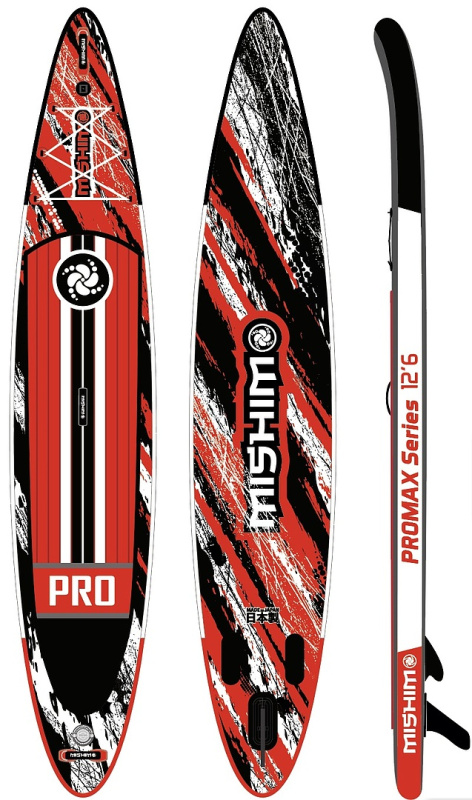 SUP (САП) Доска MISHIMO PRO-MAX SPORT RED 12,6’ (385см)