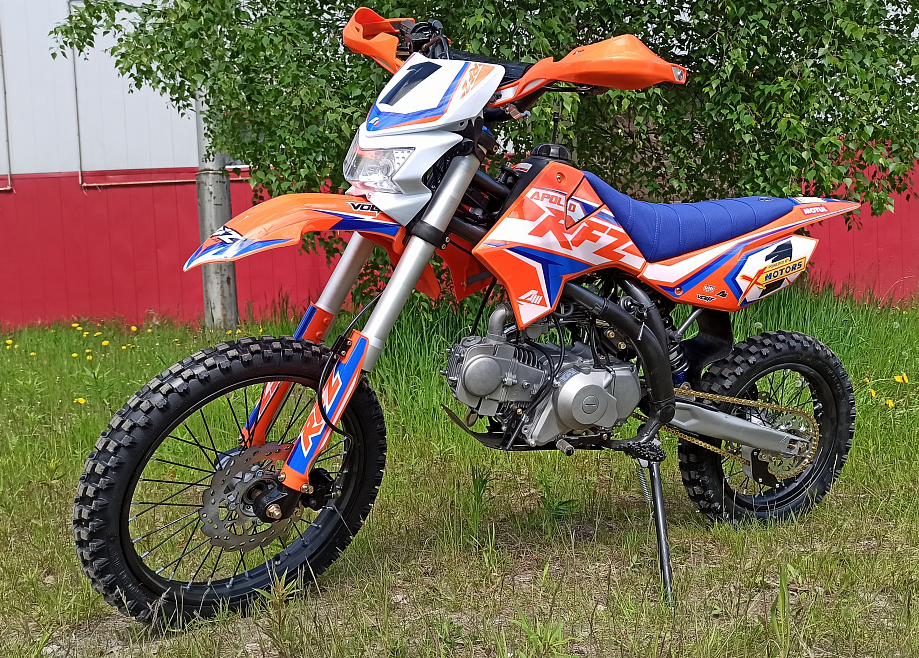 Питбайк Apollo RFZ START 125LE 17х14 PRO SPORT