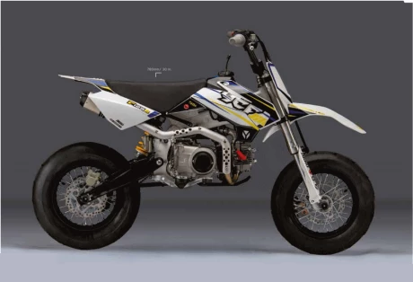 Питбайк YCF SUPERMOTO F125 12/12, 125cc, 2020 г.